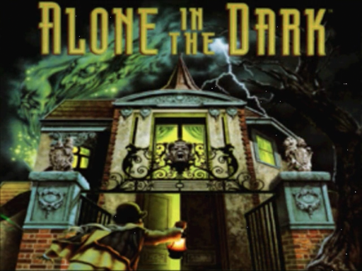 Alone in the Dark title screen for 3DO